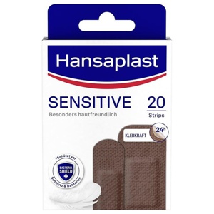 HANSAPLAST Sensitive Pflasterstrips hautton dark Produktbild