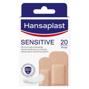 Hansaplast SENSITIVE Pflasterstrips Hautton light, 20 St Pflaster Produktbild