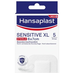 HANSAPLAST Sensitive Wundverband steril 6x7 cm Produktbild