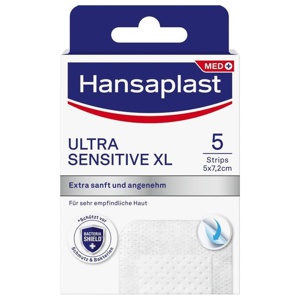 HANSAPLAST Ultra Sensitive Wundverband 5x7,2 cm XL Produktbild