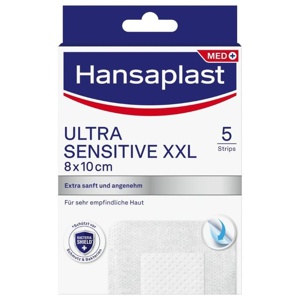 HANSAPLAST Ultra Sensitive Wundverband 8x10 cm XXL Produktbild