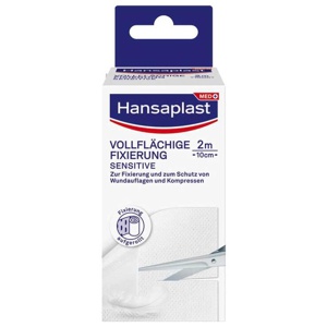 Hansaplast vollflächige Fixierung 10 cmx2 m, 1 St Pflaster Produktbild