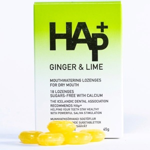 HAp+ Ingefær & Lime 18 stk produktbillede