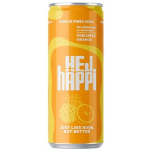 hÄppi Prebiotisk läsk Pineapple Orange 330 ml produkt bild