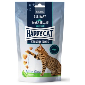 Happy Cat Crunchy Kattgodis Torsk 70 g produkt bild