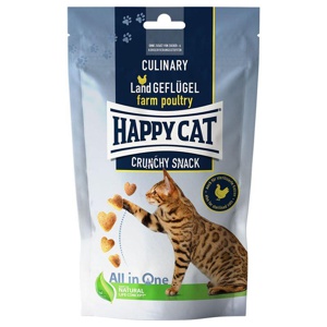 Happy Cat Culinary Crunchy Snack Land Geflügel Produktbild