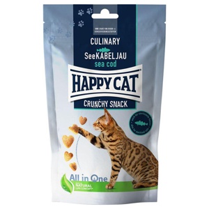 Happy Cat Culinary Crunchy Snack See Kabeljau Produktbild