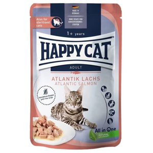 Happy Cat Meat in Sauce Culinary Atlantic Salmon - 85 g produkt bild