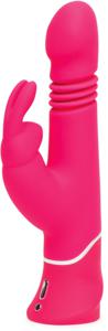 Happy Rabbit Thrusting Vibrator Pink produkt bild
