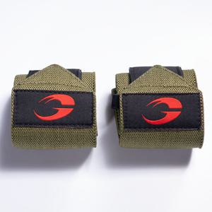 Hardcore Wrist Wraps 18 inch, Green/Red produkt bild