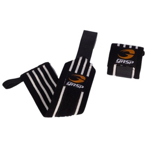 Hardcore Wrist Wraps One size Black/white produktbillede