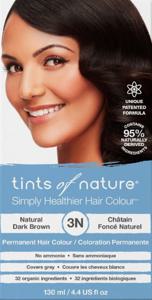 Tints of Nature Natural Dark Brown 3N, 130ml produkt bild