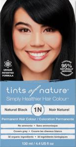 Tints of Nature Natural Black 1N, 130ml produkt bild