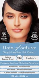 Tints of Nature Mörkaste Brun 2N, 130ml produkt bild