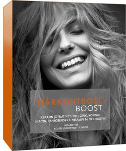 Hårkontroll Boost 60 tabletter produkt bild
