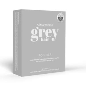 Hårkontroll Grey Hair For Her 60 tabletter produkt bild