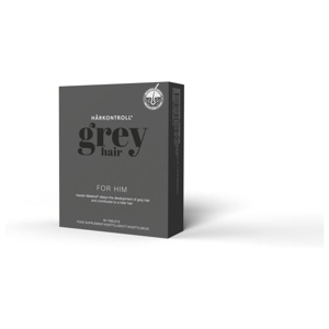 Hårkontroll Grey Hair For Him 60 tabletter produkt bild