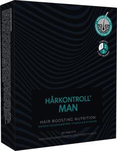 Hårkontroll Man Hair Boosting Nutrition 60 st produkt bild