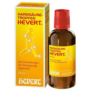 HARNSÄURE-TROPFEN HEVERT 100 ml Mischung Produktbild