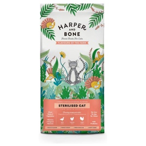Harper & Bone Cat Sterilised Flavours Farm produkt bild