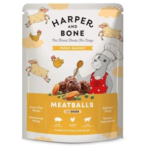 Harper&Bone Dog Adult Meatballs Fresh Market 300 g produkt bild