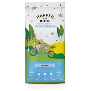 Harper & Bone Dog Puppy Flavours Farm produkt bild