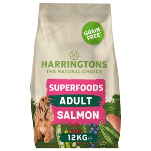 Harringtons Adult Grain Free with Superfoods Dry Dog Food - Salmon product image