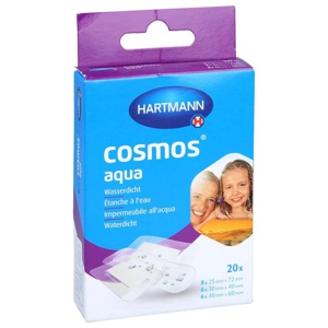 Cosmos® aqua Pflaster 3 Größen, 20 St Pflaster Produktbild