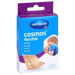 Cosmos® flexible 6 cm x 1 m Pflaster, 1 St Pflaster Produktbild