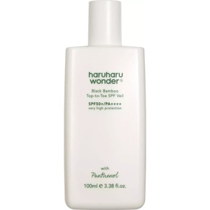 haruharu wonder Black Bamboo Top-to-Toe SPF Veil SPF50+ PA++++ 100 ml produktbillede