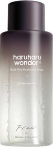 Haruharu Wonder Black Rice Hyaluronic Toner Parfymfri 150ml produkt bild
