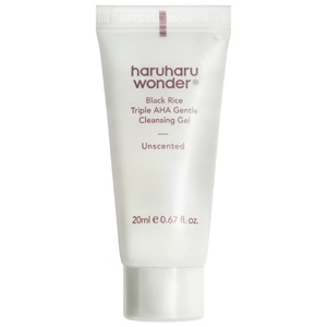haruharu wonder Black Rice Triple AHA Gentle Cleansing Ge 20 ml produktbilde