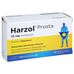 HARZOL Prosta 10 mg Hartkapseln Produktbild