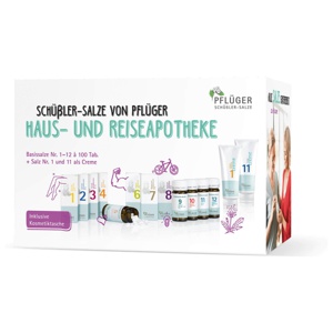HAUS/REISEAPOTHEKE 1-12 Tabletten+1+11 Creme Produktbild