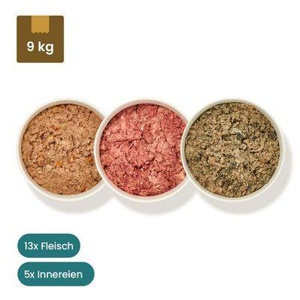 haustierkost.de Hund Senior Frostfutter Menü 9 kg Produktbild