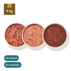 haustierkost.de Hund Welpe Frostfutter Menü 9 kg Produktbild