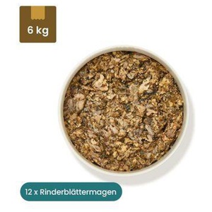 haustierkost.de Rinderblättermagen Frostfutter 12 x 500 g Produktbild