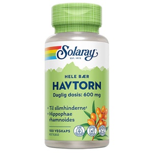 Solaray Havtorn Kapsler produktbillede