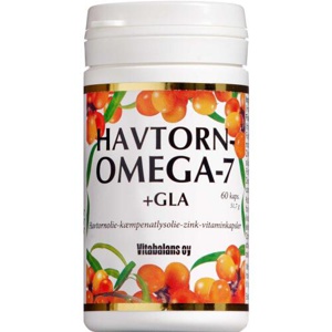 Havtorn Omega 7 +GLA kapsler 60 stk. produktbillede