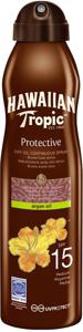 Hawaiian Tropic Glowing Protection Oil C-Spray SPF15, 177 ml produkt bild
