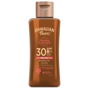 Hawaiian Tropic Glowing Protection Dry Oil SPF30 75 ml produkt bild