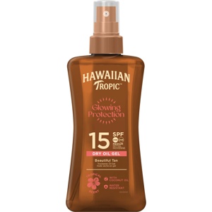 Hawaiian Tropic Glowing Protection Dry Oil Spray SPF 15 - 200 ml Produktbild