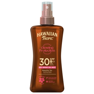 Hawaiian Tropic Glowing Protection Dry Oil Spray SPF30 200 ml produktbilde