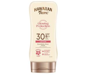 Hawaiian Tropic Glowing Protection Lotion SPF 30, 180 ml produkt bild