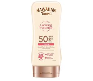Hawaiian Tropic Glowing Protection Lotion SPF 50, 180 ml produkt bild