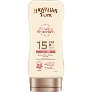 Hawaiian Tropic Glowing Protection Lotion SPF15 180 ml Produktbild
