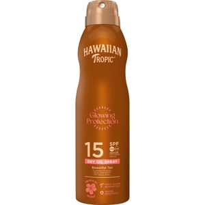 Hawaiian Tropic Glowing Protection Oil C-Spray SPF15 177 ml Produktbild