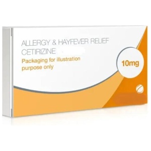 Hayfever & Allergy Relief Cetirizine 10mg Tablets product image