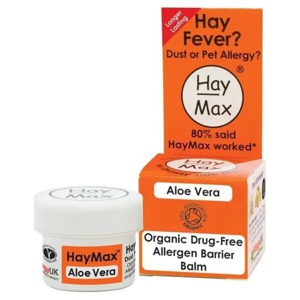 Haymax Aloe Vera Organic Drug-Free Allergen Balm 5ml product image
