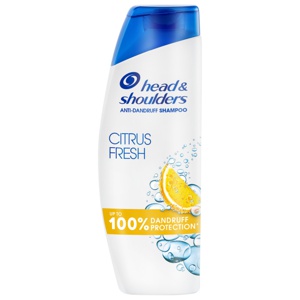 Head & Shoulders Citrus Fresh Mjällschampo för fett hår 250 ml produkt bild
